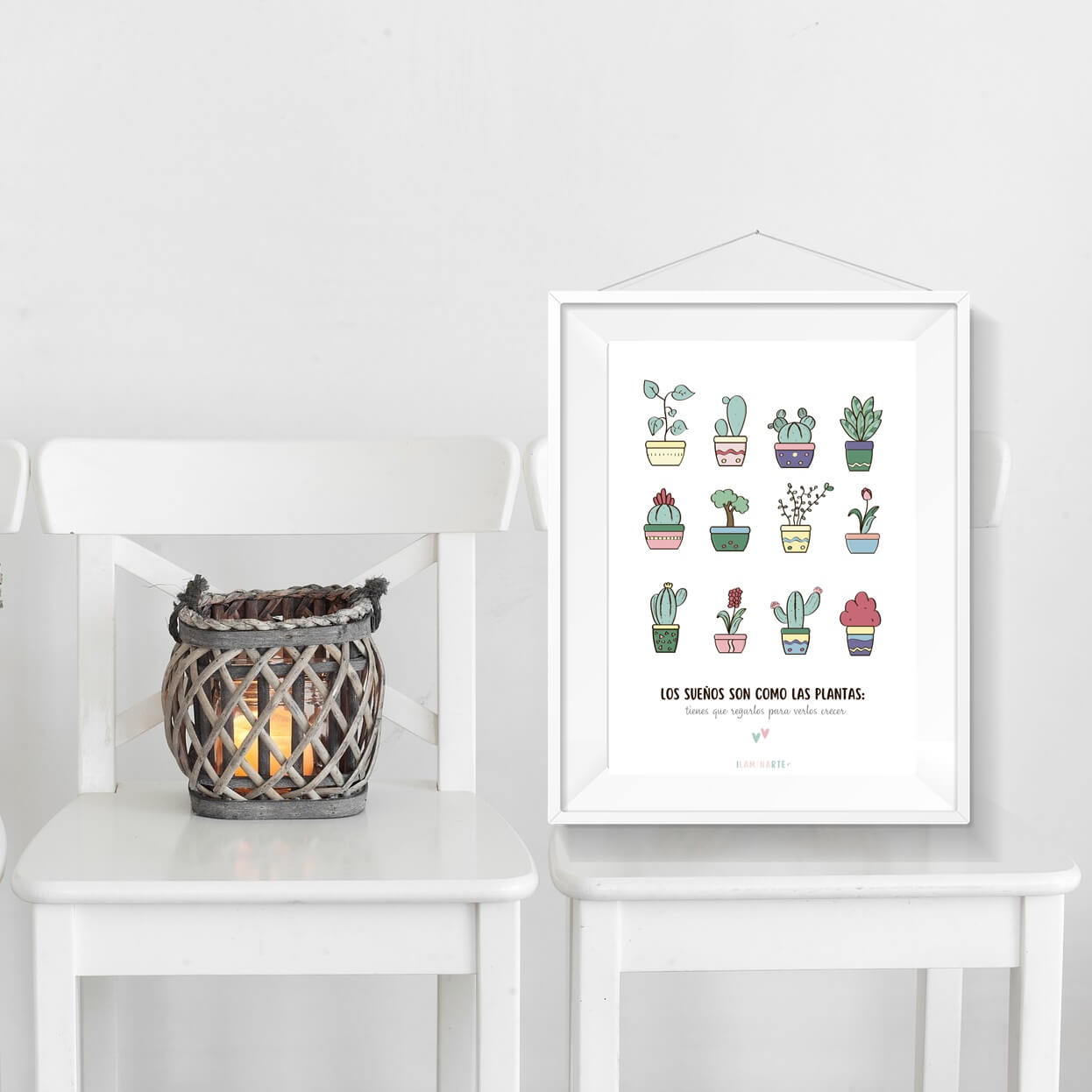 Lámina decorativa - Jardín botánico