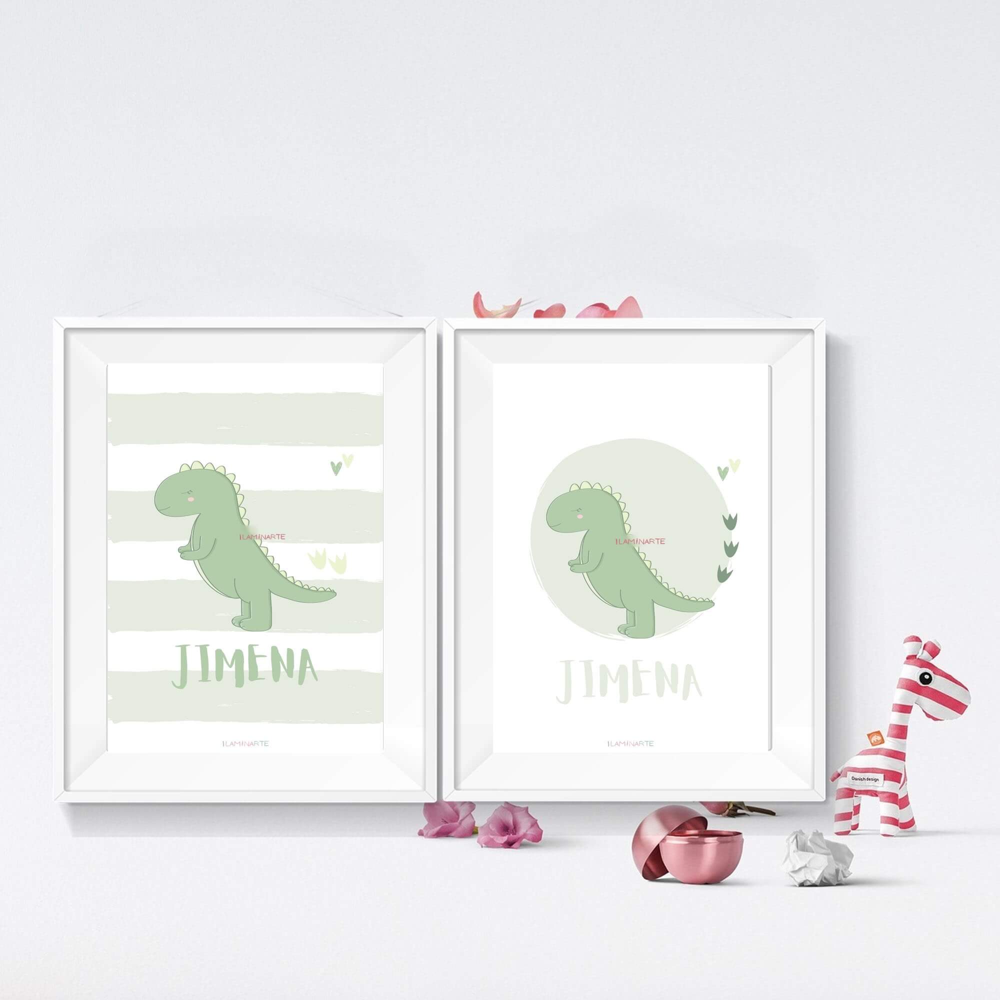 Lámina infantil - Tiranosaurus