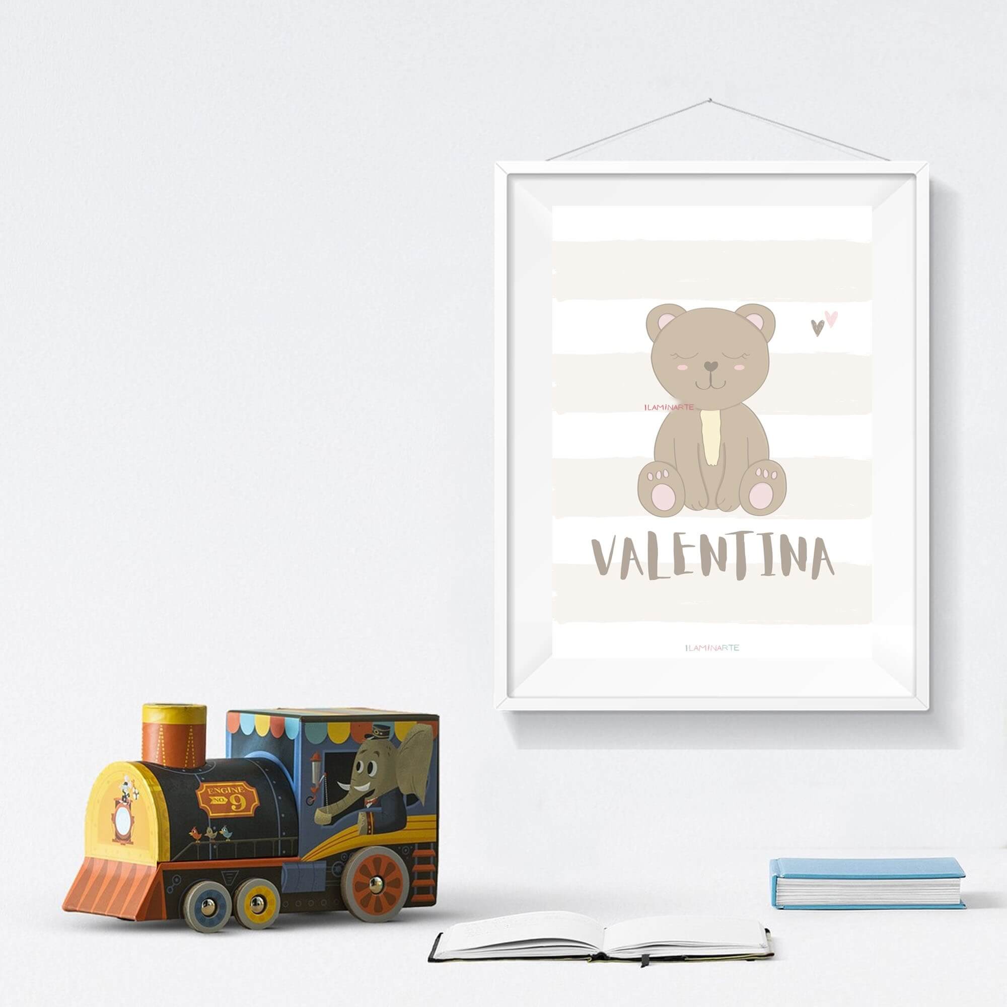 Lámina infantil - Osito