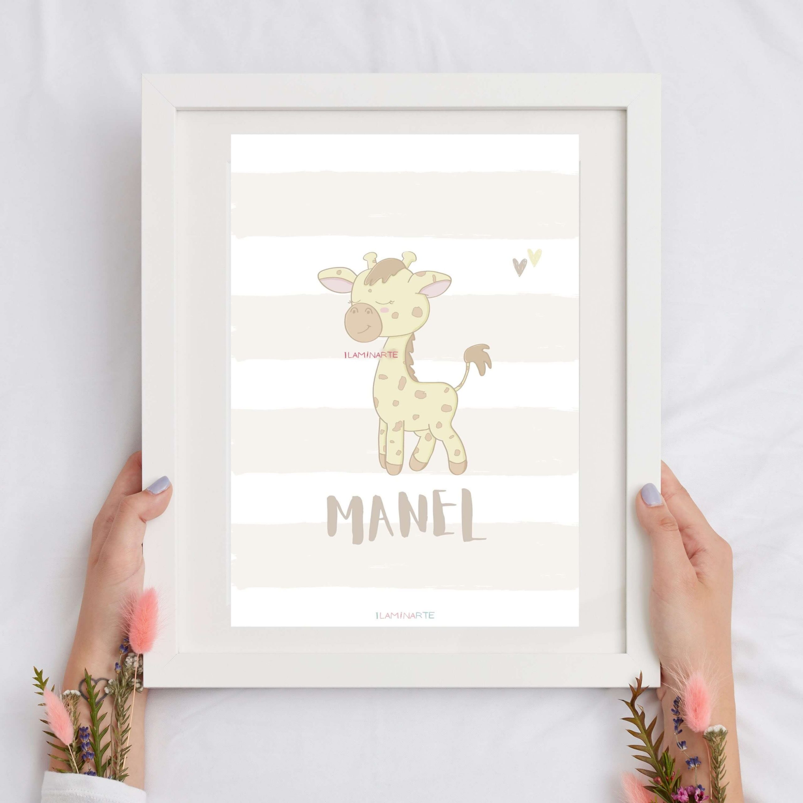 Lámina infantil - Jirafa Lámina infantil - Jirafa