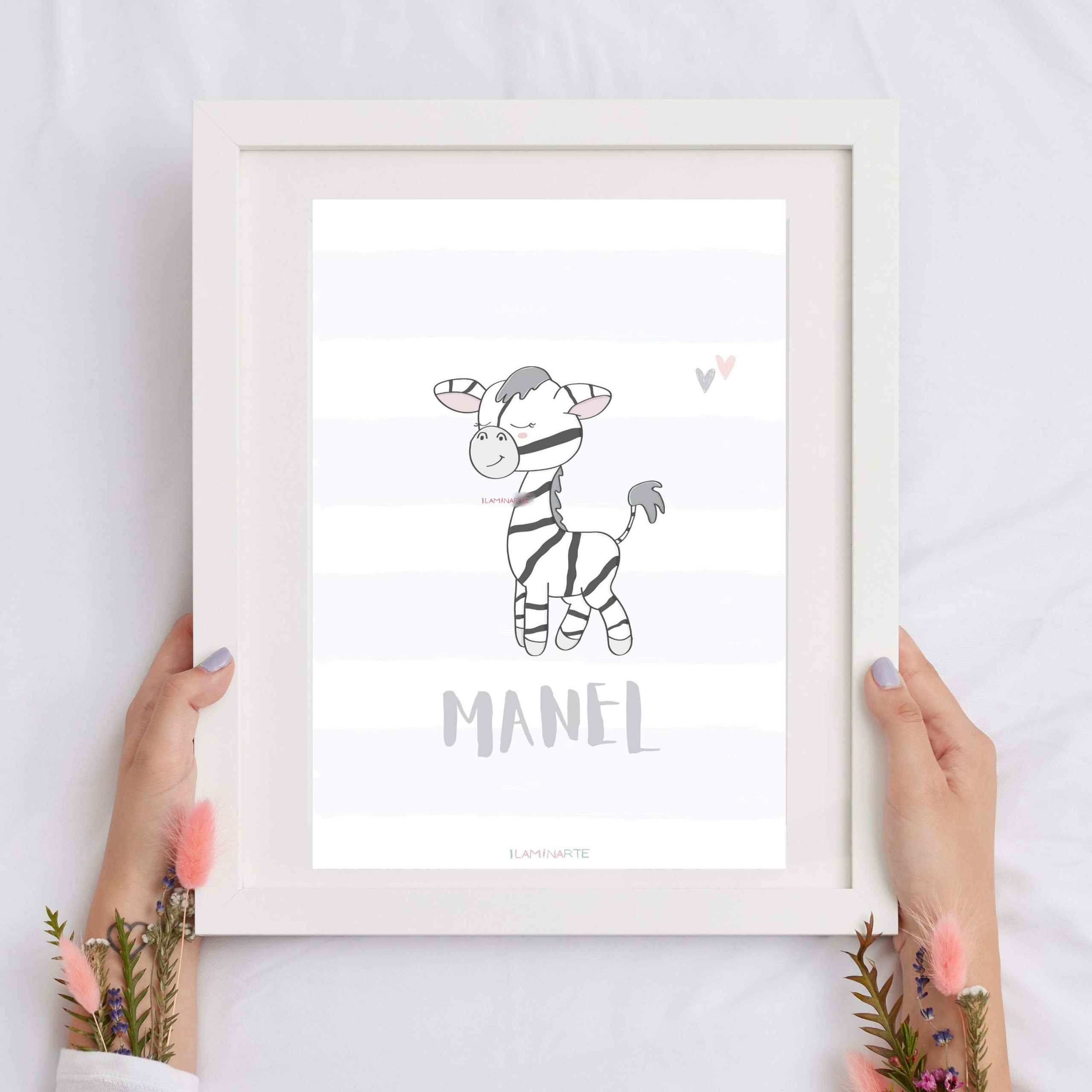 Lámina infantil - Cebra Lámina infantil - Cebra