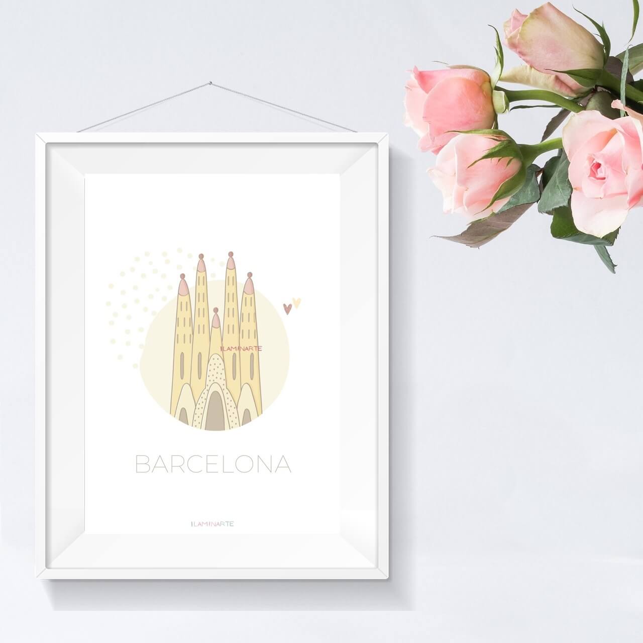 Lámina decorativa - Sagrada Familia Lámina decorativa - Sagrada Familia