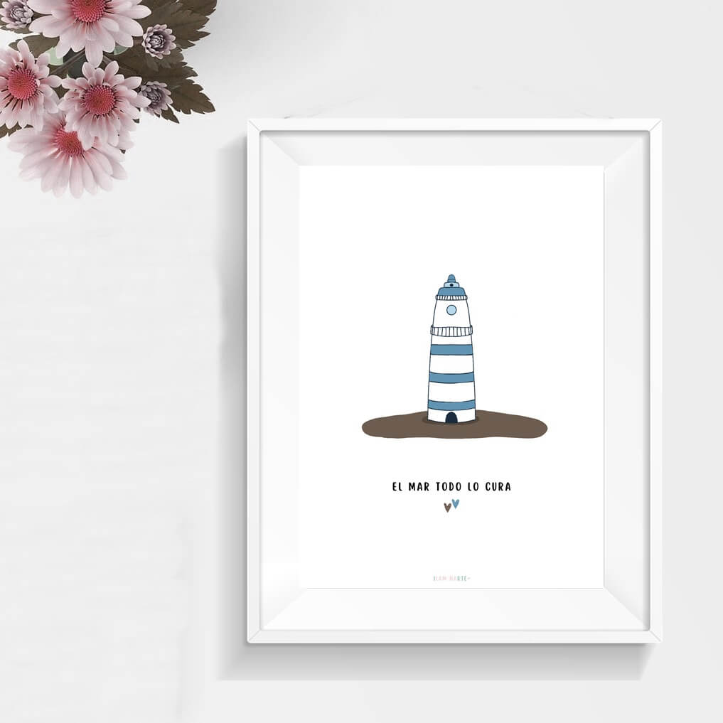 Lámina decorativa - Faro