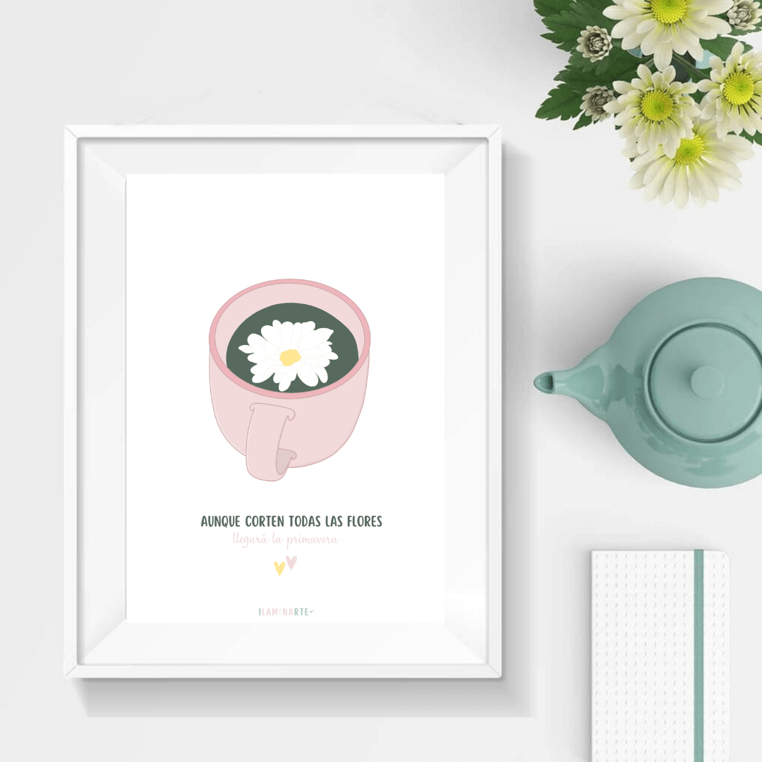 Lámina decorativa - primavera