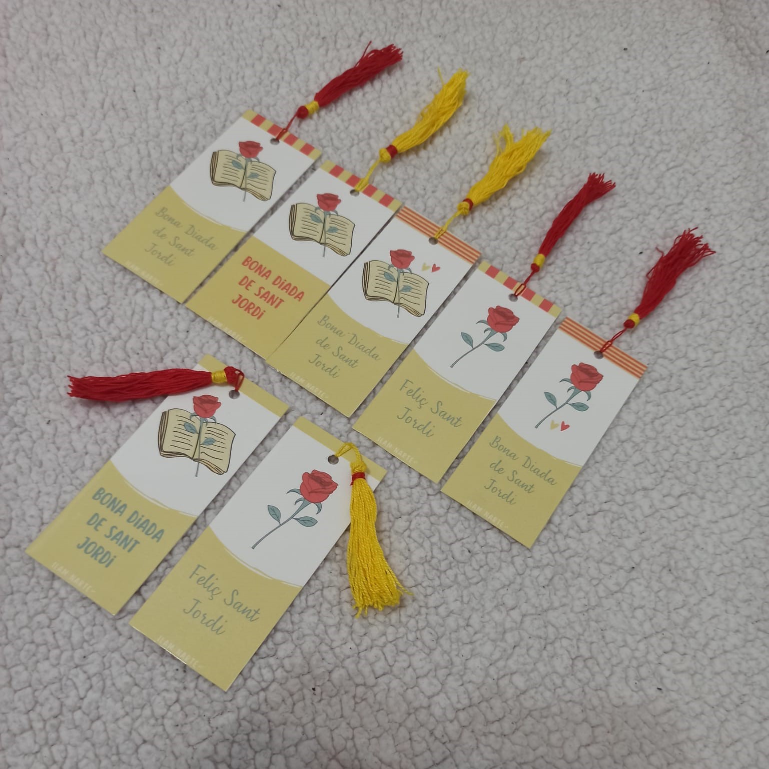 Marcapáginas de Sant Jordi