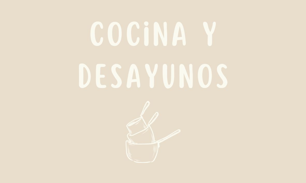 Láminas ilustradas - Cocina y desayunos