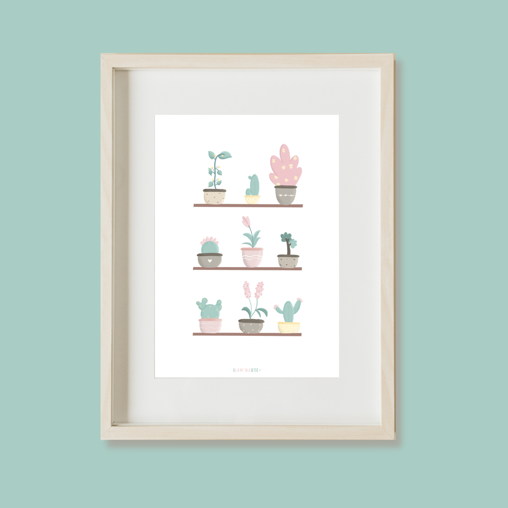 Lámina ilustrada - Rincón Botánico