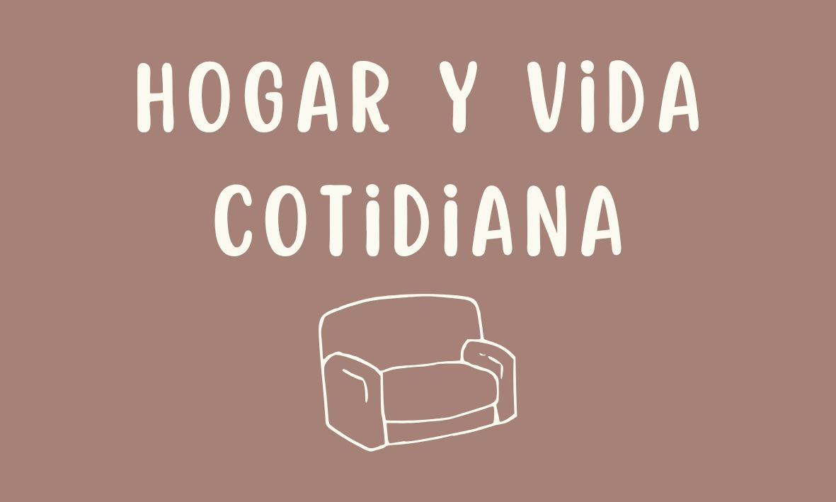 Láminas ilustradas - hogar y vida cotidiana