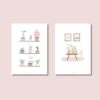 Pack de láminas ilustradas - Hogar natural Pack de láminas ilustradas - Hogar natural